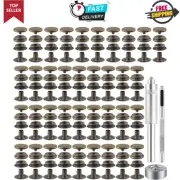 72 Pieces 15MM Snap Fastener Kit Tool Snap Button Kit Snaps for Leather...