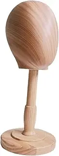 Zialofi Wig Head Holder,Mannequin Head,Wooden Hat Display Stand,Mannequin Head Stand for Hats Caps