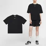 NIKE 耐吉 短袖 NSW OVERSIZED TEE 女款 黑 白 純棉 寬鬆 勾勾 短T 棉T HJ3947-010