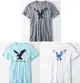 American Eagle T恤 老鷹 男裝 短袖 短T-Shirt 圓領上衣 AE4143 白/藍/灰AE(現貨)▶指定Outlet商品5折起☆現貨