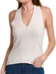Ted Baker Yensine Crochet Knit Vest Top RRP £95 Size 2 UK 10