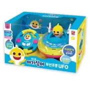 Pinkfong Baby Shark Wireless Control UFO Spaceship Toy LED Light 3 Korean Songs