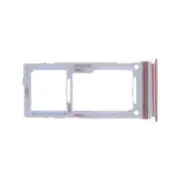 SIM Micro SD Card Tray Dual for Samsung Galaxy A52 Purple Holder Slot Insert