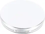 Homoyoyo 2pcs Portable Empty Makeup Powder Container with Puff Loose Powder Box for Cosmetics Lightweight and Easy to Clean for Travel and Daily Use