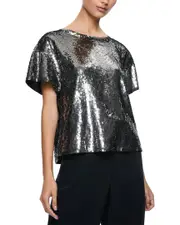alice + olivia Evan Oversized Tee