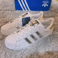 在飛比找Yahoo!奇摩拍賣優惠-PALACE 美牌專賣 ADIDAS SUPERSTAR 銀