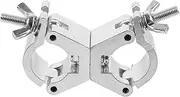 GLSTOY Double Clamp Stage Light Truss Pole Clamp Durable Accessory for Clothing Display Secure Connection for Stage Lighting