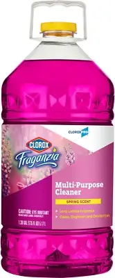 Fraganzia Multi-Purpose Cleaner, pro, Spring Scent, 175 Fluid Ounces (Package Ma