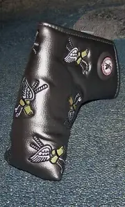 NEW PRG Magnetic Blade Putter Head Cover & Ball Marker WINGED FOOT GOLF CLUB ***