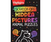 Scratch-Off Hidden Pictures Animal Puzzles