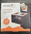 Bon Apperoo 4-Glass Culinary Smoker Box Torch Cold Food Cocktail Infuser (New)