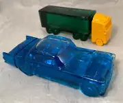 AVON '55 Thunderbird / 18 Wheeler Truck Collectible Bottle Set of 2