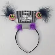 EYEBALL HEADBOPPER Headband Feather Halloween Party Favor Costume Accessory NEW