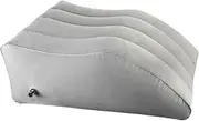 Portable for Travel Camping Sleeping Wedge Pillow Knee Cushion Foot Pillow Elevation Leg Pillows PVC Inflatable Leg Pillow
