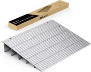Nilight Door Threshold Ramp 5" Rise Portable Aluminum Wheelchair Door Entry Ramp