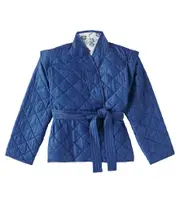 [The New Society] The New Society Eleni reversible wrap jacket Y 16 blue