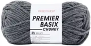 Premier Basix Chunky Yarn-Steel 1145-41