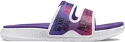 [Under Armour] Womens Ansa Studio Iwd Sl Slides, Color Twilight Purple/Halo Gray (500), Size: