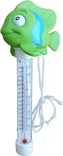 Swimming Pool Temp Gauge, Aquarium Temperature Meter, Floating Easy Read Thermometer, Water Monitoring Tool, Pool Accessory for Cold Plunge, Hot Tub, Pond Use, Multicolor