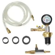 Radiator Coolant Refilling Tool Cooling System Vacuum Leak Tester Gauge Kit