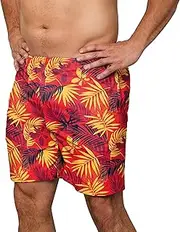 FOCO Official Licensed Mens Floral Football Board Shorts