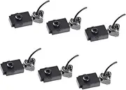 Set of 6 Train Couplers for HO Scale Models, Hook Box for 1/87, 87256