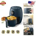 Small 2.1QT Air Fryer with Touch Control & 4 Cooking Functions - BPA-Free