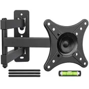 Full Motion TV Wall Mount - Universal Corner TV Bracket for 13-32 inch LCD Mo...