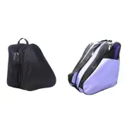 Roller Skate Bag Breathable Shoe Storage for Knee Pads Kids and Adults