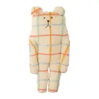 在飛比找momo購物網優惠-【CRAFTHOLIC 宇宙人】甜蜜交織熊小抱枕 情人節禮物
