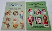 OLD-TIME ANGELS & SANTA CLAUS STICKERS By Carol Belanger Grafton ~ 48 Stickers