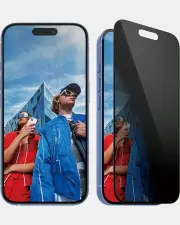 PanzerGlass UltraWide Fit Privacy Screen Protector for iPhone 16