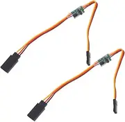 LAPYAPPE 2pcs High Voltage Inverter Steering Gear Practical Steering Gear Airplane Steering Accessories Signal Rotation Inverter Electronic Component