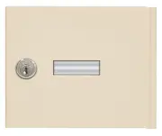Salsbury Door and Lock Standard A Size for 4B PLUS Horizontal Mailbox with Keys
