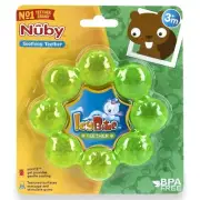 Nuby Pur ICE Bite Soother Ring Teether- No.1 Teether Brand Color: Green, 1 count