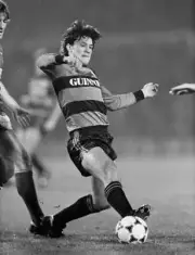 Simon Stainrod Ipswich Town v Queens Park Rangers 1983 FOOTBALL OLD PHOTO