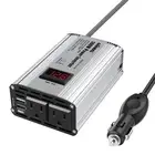 300W Power Inverter DC 12V to 110V AC Car Inverter with 4.8A Dual USB Car Ada...