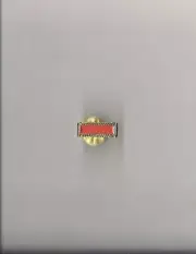 Lapel pin hat pin for Army Meritorious Service Citation Award The red one