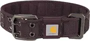 Carhartt Pet Fully Adjustable Wide Webbing Collar for Dogs, Heavy Duty Nylon for Walking & Training, Deep Wine, Large