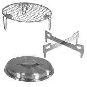 3-pc Accessory Kit for Smokeless Tabletop Fire Pit - 8.75-in. by Sunnydaze