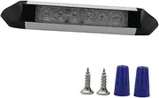 MotiveTech RV Exterior Light RV Awning Porch Light Professional IP67 Waterproof 2200 Lumens 8W 12-24V Sturdy Accessory Lighting Fixture, Black and White