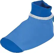 [One Step Ahead] Sun Smarties Boys UPF 50+ Non-Skid Sand and Water Beach Socks Large Light Blue