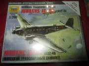 NIP ZVEZDA 1:200 Scale GERMAN Transport JUNKERS JU-52 PLANE - 2011