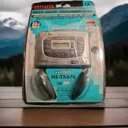 Vintage Aiwa HS-TX676 Radio Cassette Player. New and Sealed.