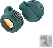 Portable Silent Mini Bladeless Electric Fan, with USB Charging, 3 Speeds (Green)