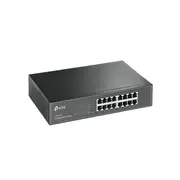 TP Link Sg1016De 16 Port Gigabit Easy Smart Switch Network Monitoring