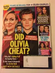 US WEEKLY 1/25/21 OLIVIA WILDE & HARRY STYLES MATT JAMES "THE BACHELOR" FREESHIP
