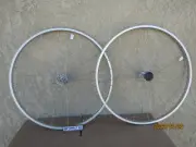 700 X 25 C ALLOY ROAD OR FIXIE SINGLE SPEED BICYCLE RIM SET FOR ROAD OR FIXIE