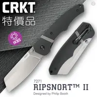 在飛比找PChome24h購物優惠-CRKT 特價品 RIPSNORT II 折刀