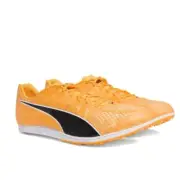 Puma Men's EvoSpeed Distance 11 Running Shoes 9.5 Orange Black Track Spikes NIB
